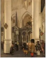 The Nieuwe Kerk in Delft with the Tomb of William the Silent