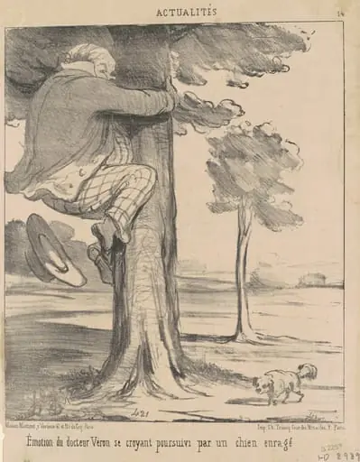 Emotion du docteur Véron ...