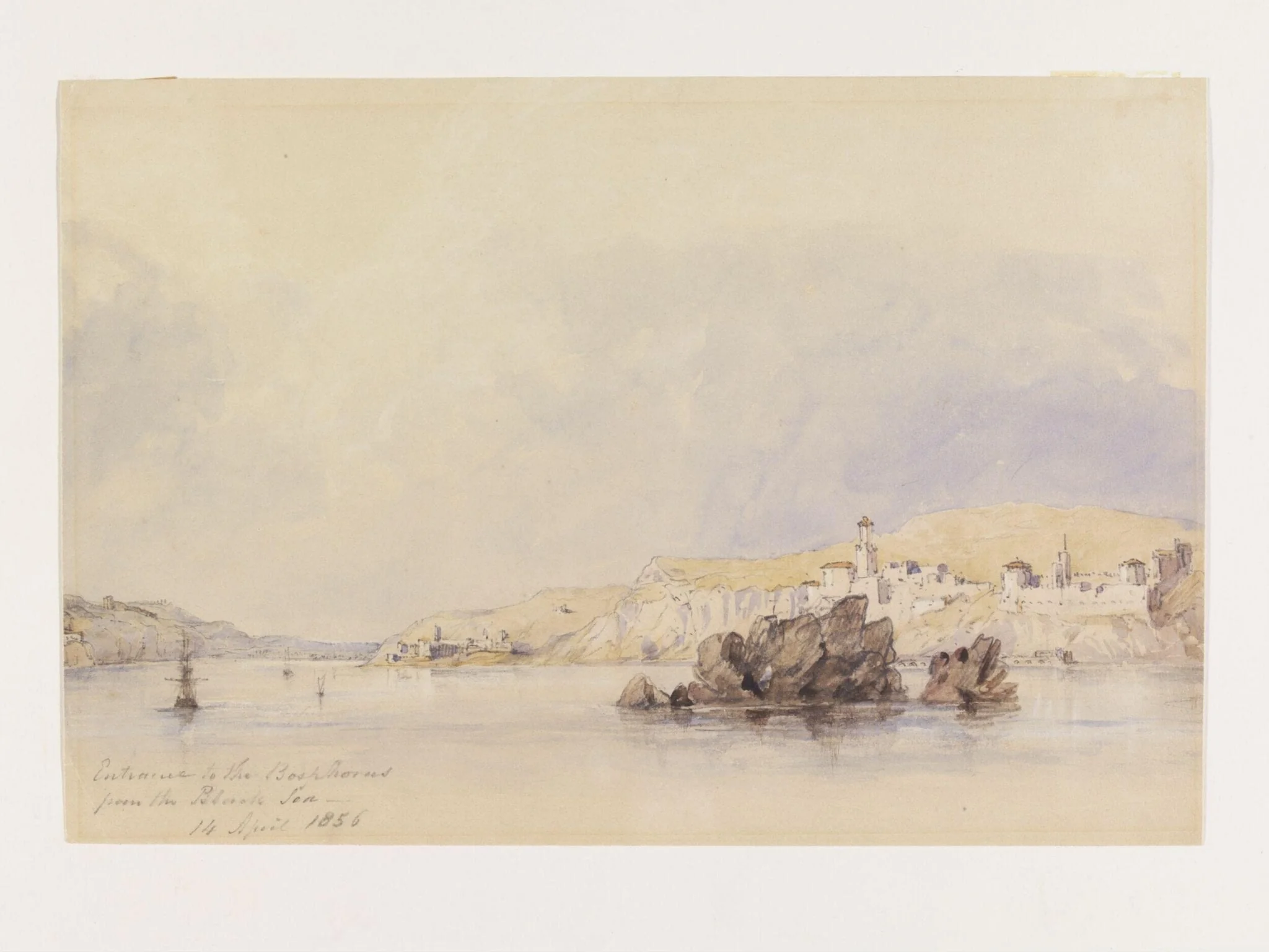 Entrance to the Bosphorus from the Black Sea