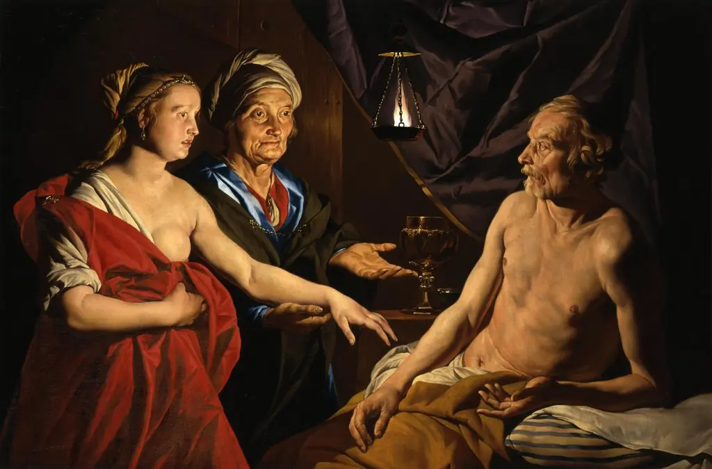 Sarah Leads Abraham to Hagar