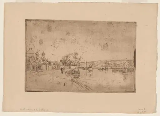 On the Banks of the Loing: The Canal Bank