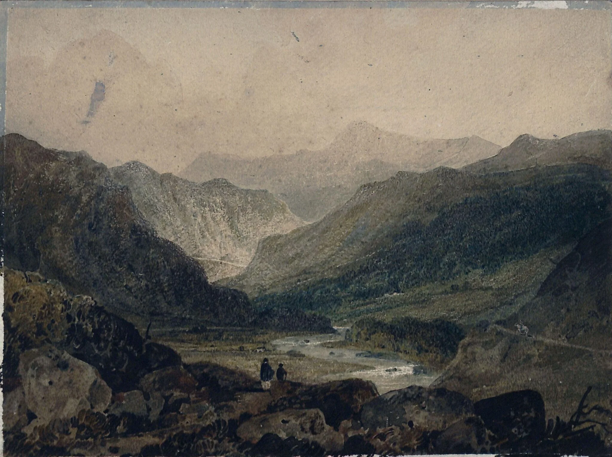 Distant View of Snowdon