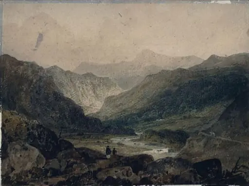 Distant View of Snowdon