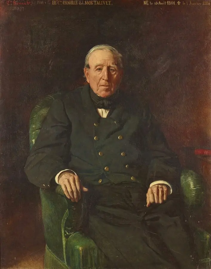 Portrait of the count of Montalivet