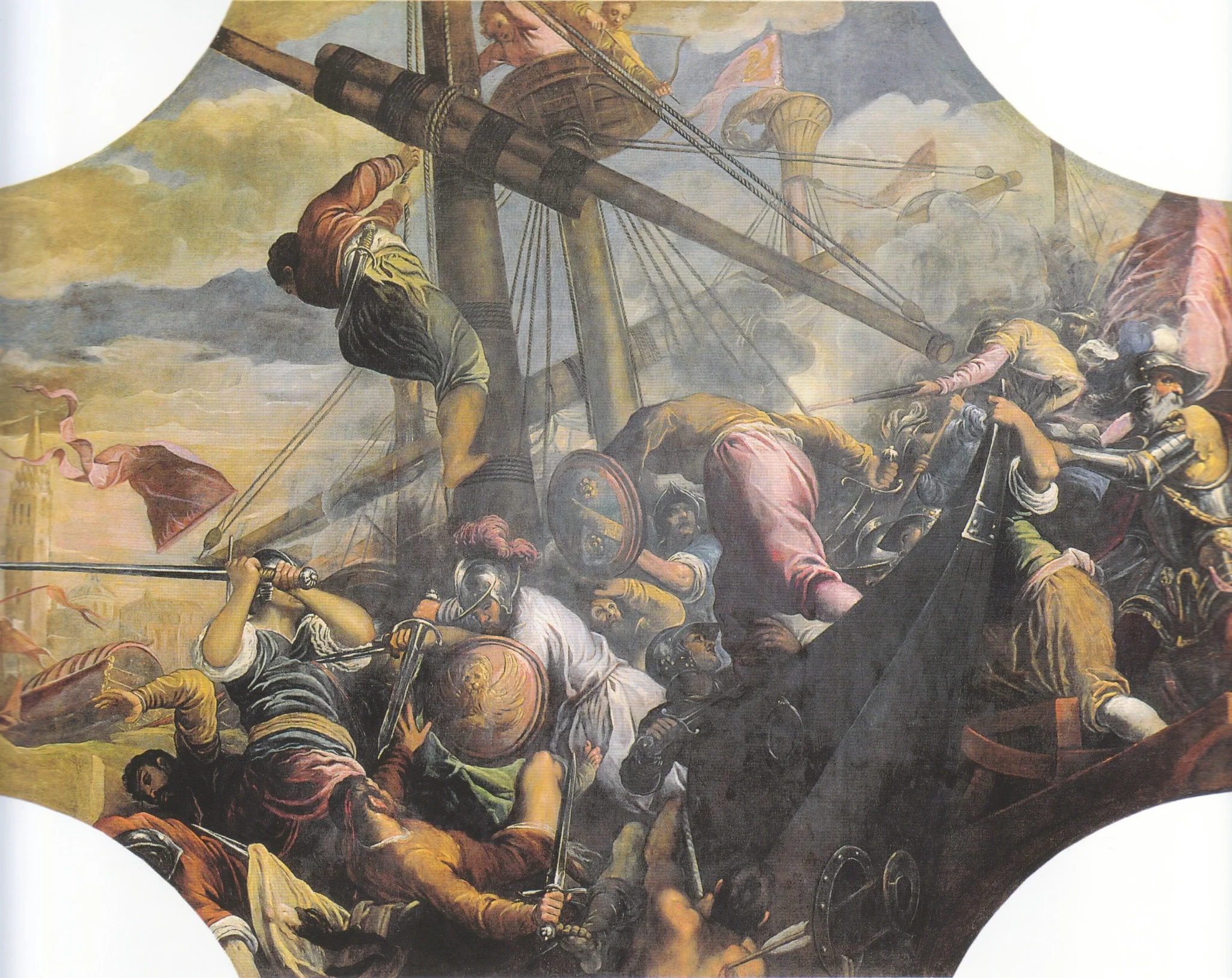 Victory of Francesco Bembo over Filippo Maria Visconti, by Palma il Giovane, unspecified, 1590