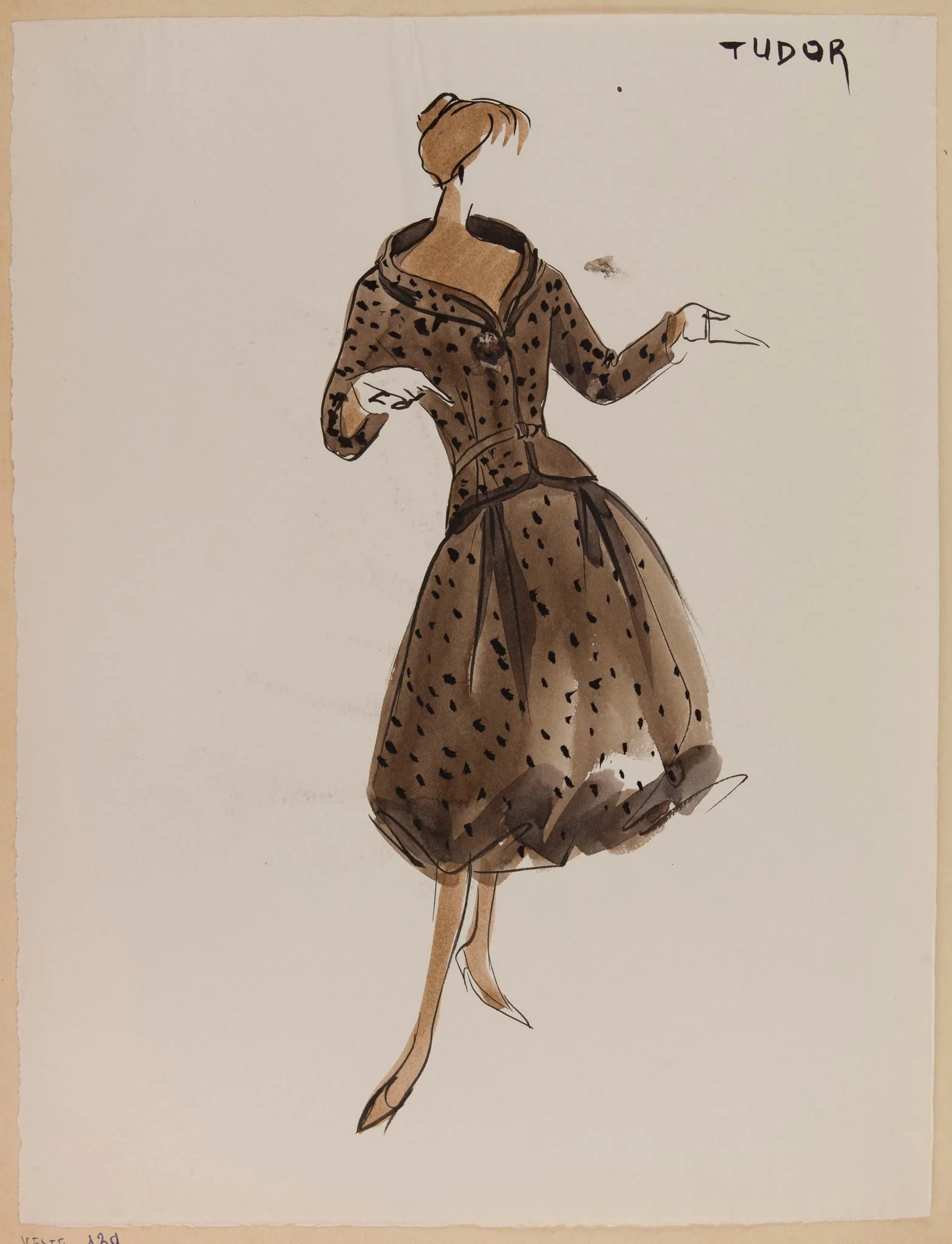 Tudor, by Marie-Louise Carven, 1956