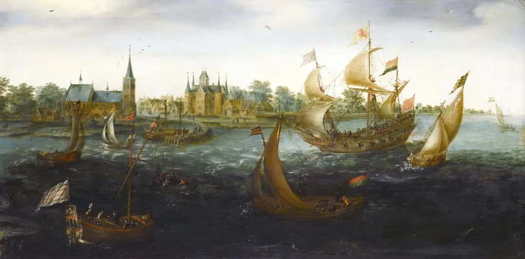 Ships off IJselmonde