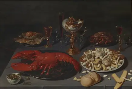 Still life with lobster