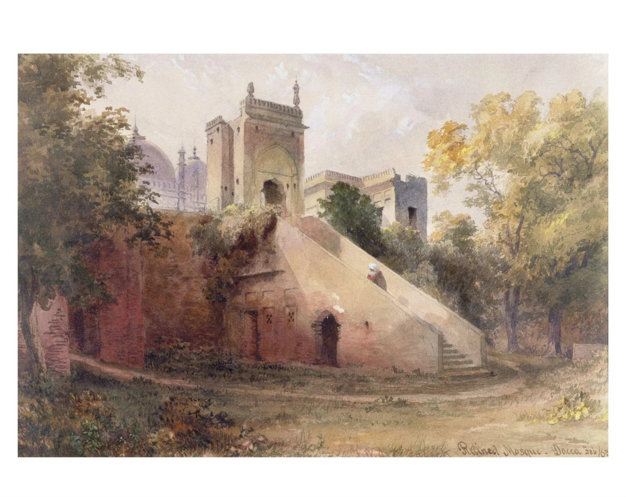 Ruined Mosque - Dacca