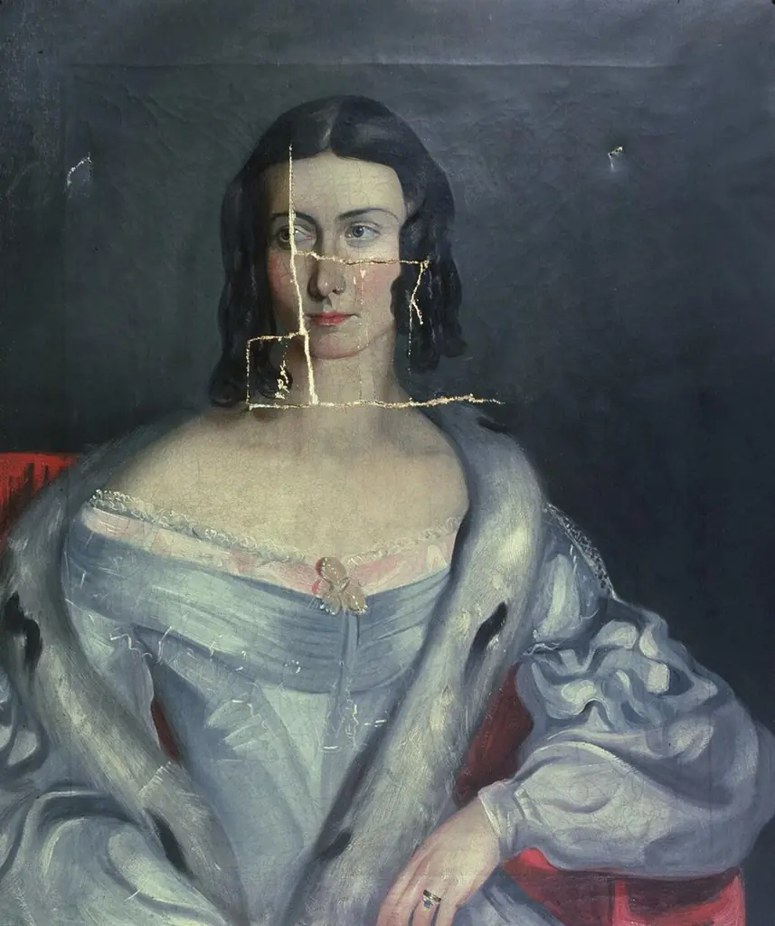 Portrait of a young woman