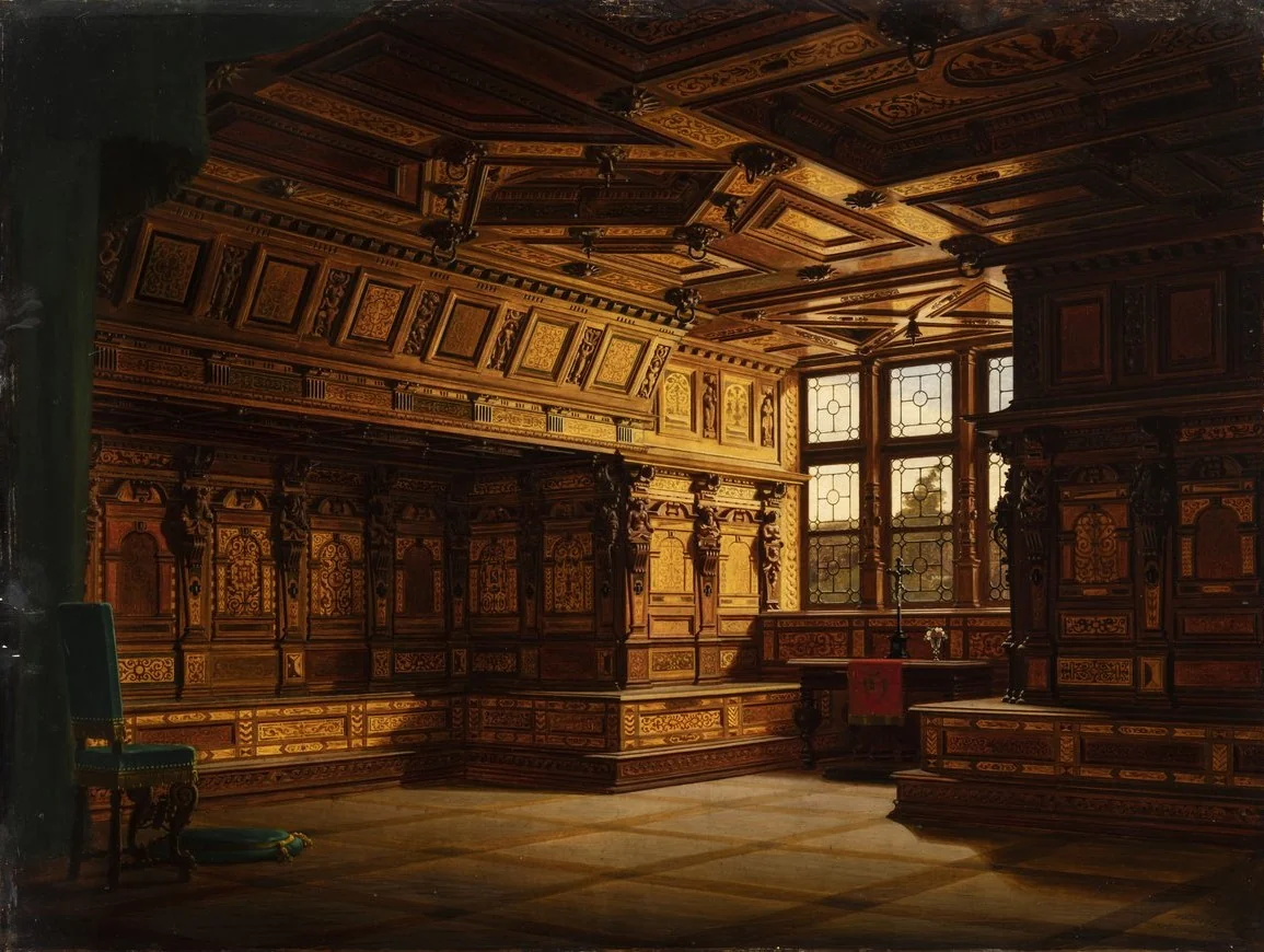 Prayer Room in Castle Gottorp of Schleswig-Holstein