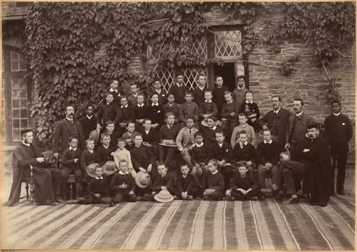 Primary Class, Bishop Cotton School, Shimla (recto)