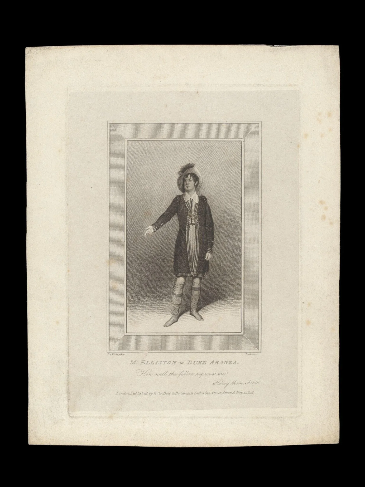 H Beard Print Collection, by Edward Scriven, 1