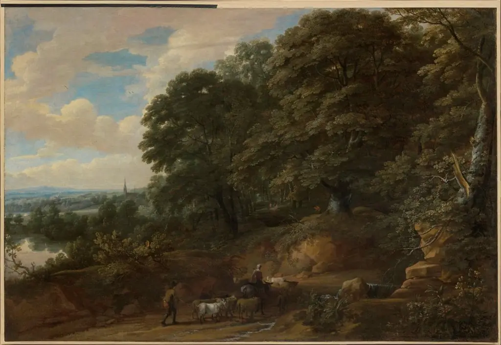 Road through a Forest