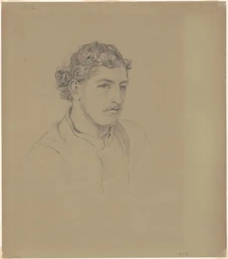 Man with Curly Hair