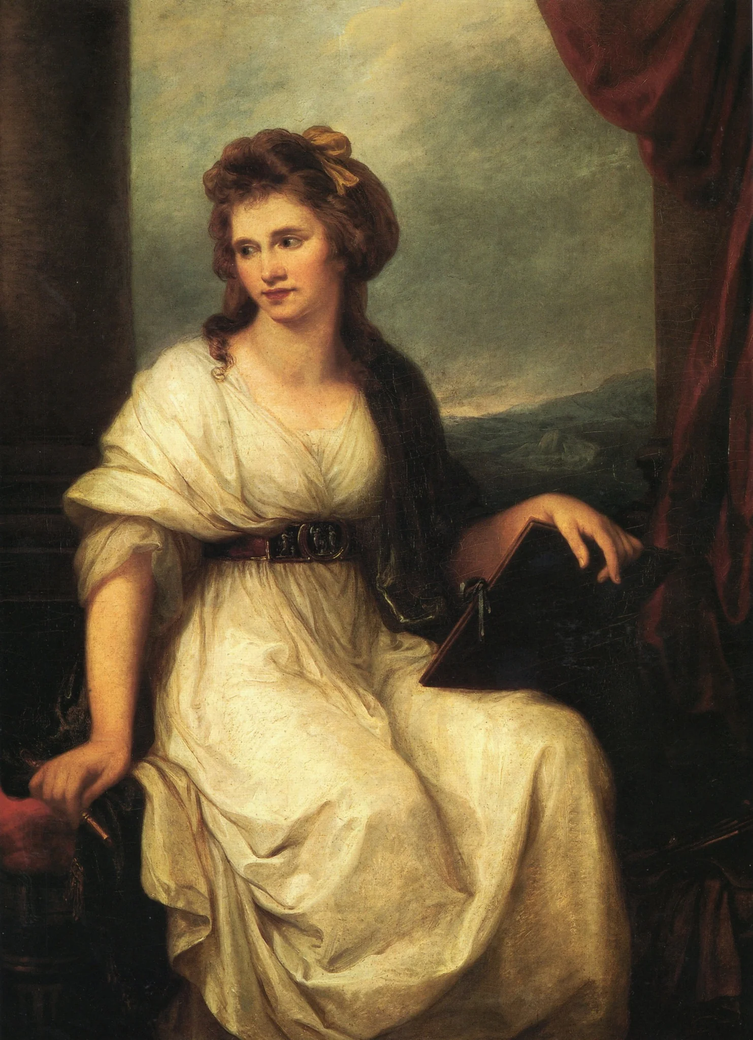 Self-portrait of Angelica Kauffman