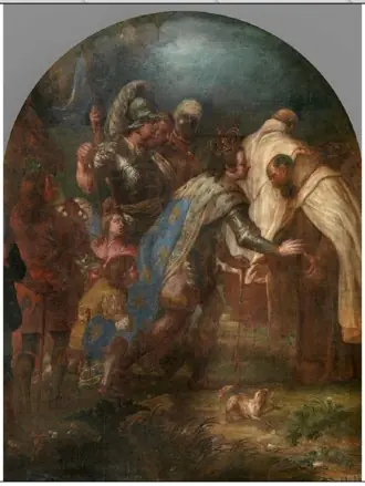Saint Louis IX, King of France, Receives Pierre de Corbie