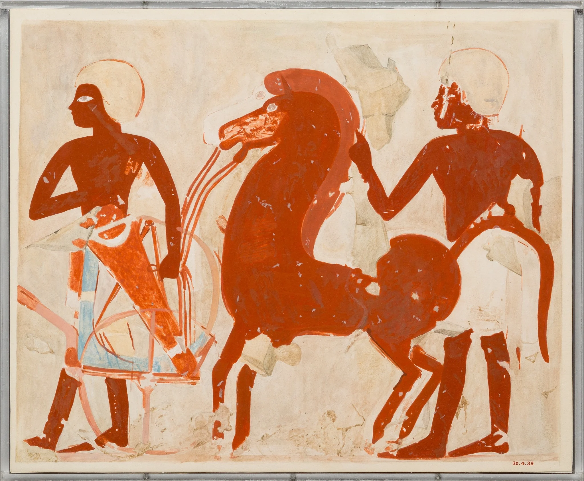 Offerings of a Chariot and Horse, Tomb of Userhat, by Charles Wilkinson, unspecified