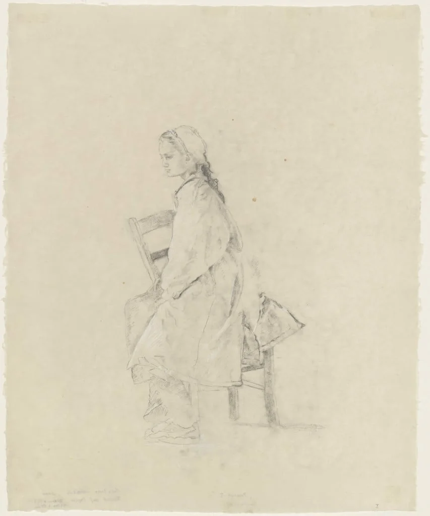 Untitled, by Marie Luise Lebschik, charcoal, 2000