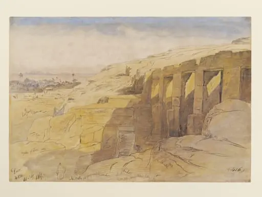 Temple at Derr, Nubia, Egypt