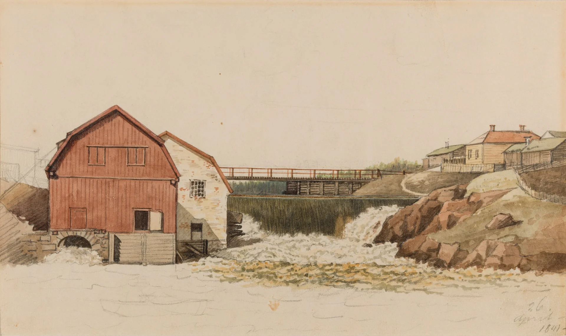 Vanhankaupunginkoski, by Magnus von Wright