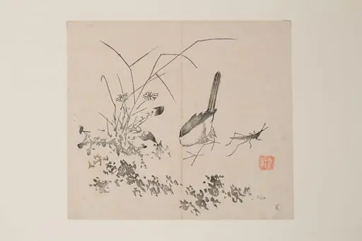 明   十竹齋書畫譜   四開|Leaf from the Ten Bamboo Studio Manual of Painting and Calligraphy
