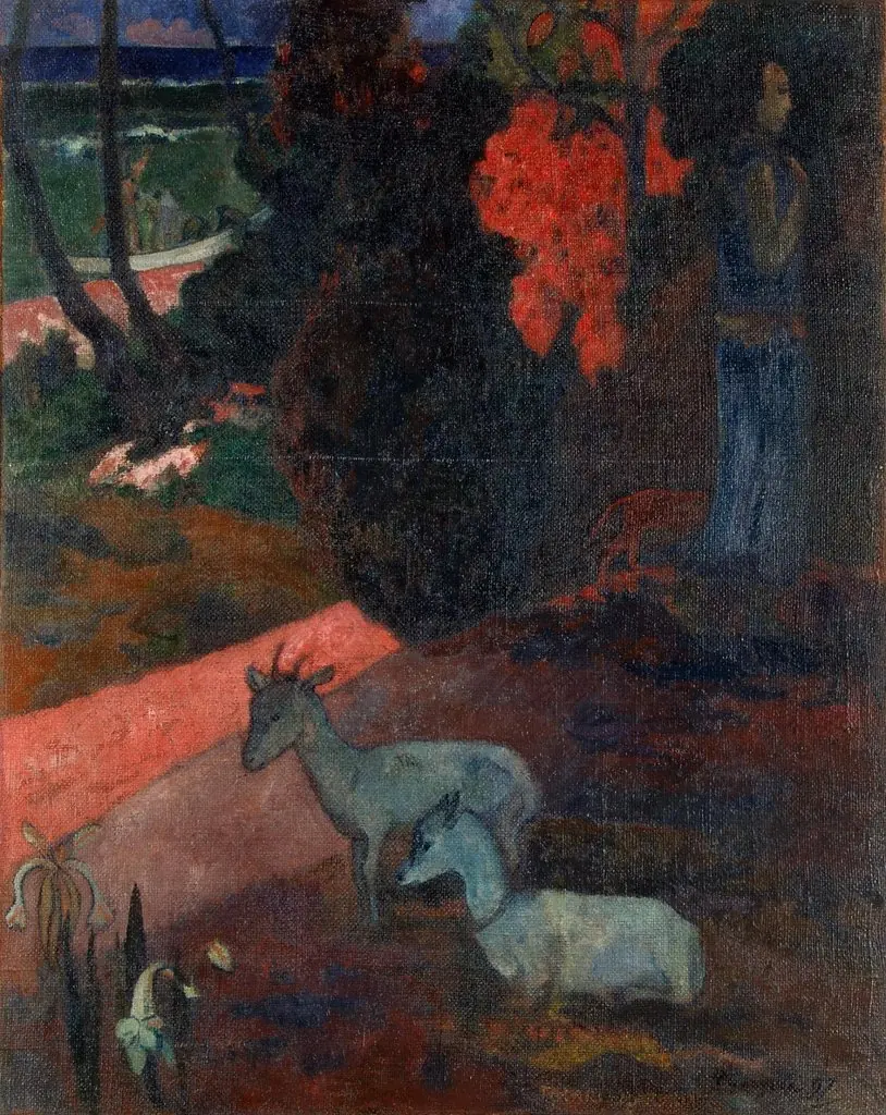 Landscape with Two Goats (Tarari Maruru)