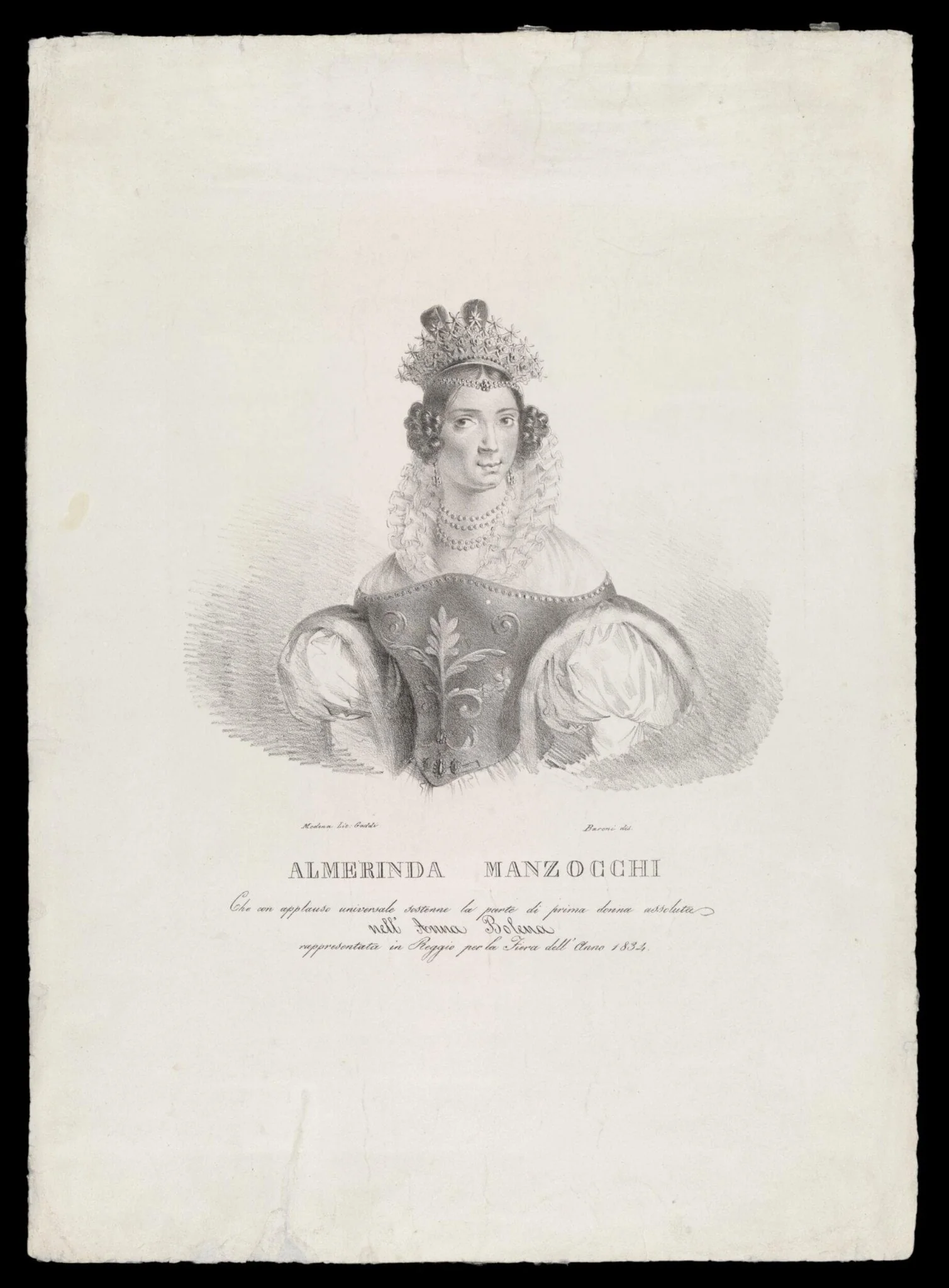 H Beard Print Collection, by Agnolo Gaddi, 1834