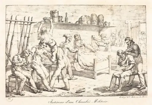 Interior of a Military Chamber