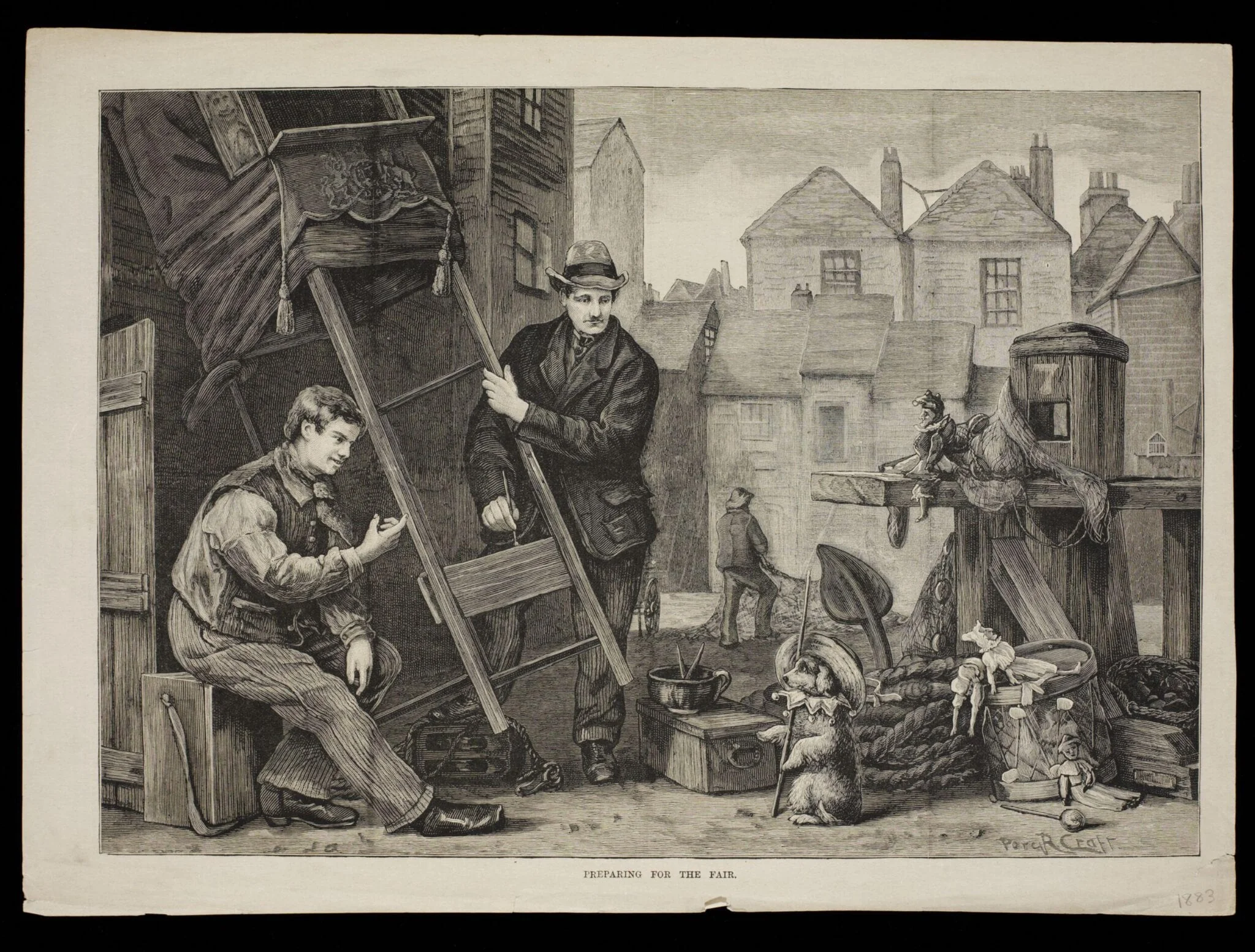 George Speaight Punch & Judy Collection, by Unknown, 1883