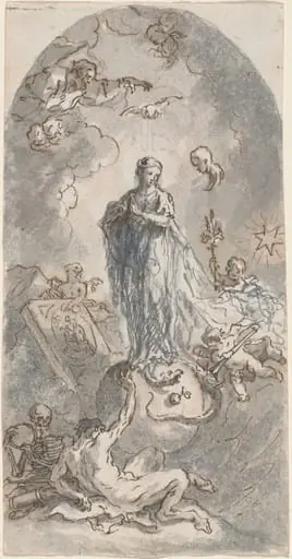The Virgin of the Immaculate Conception (recto)