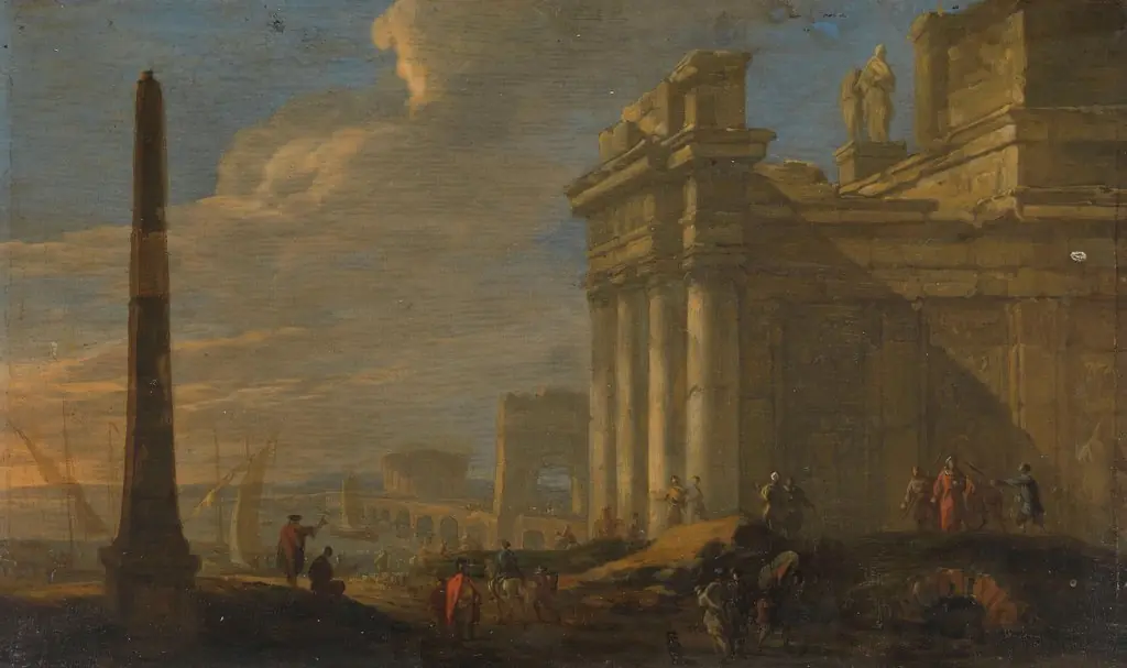 Italian harbor view
