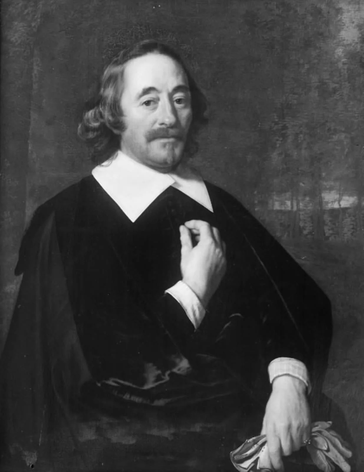 Portrait of a Man, by Unknown, unspecified, 1651