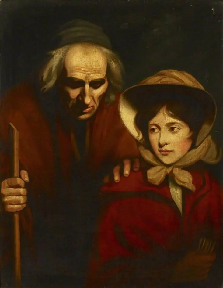 The blind Beggar of Bethnal Green and his Daughter