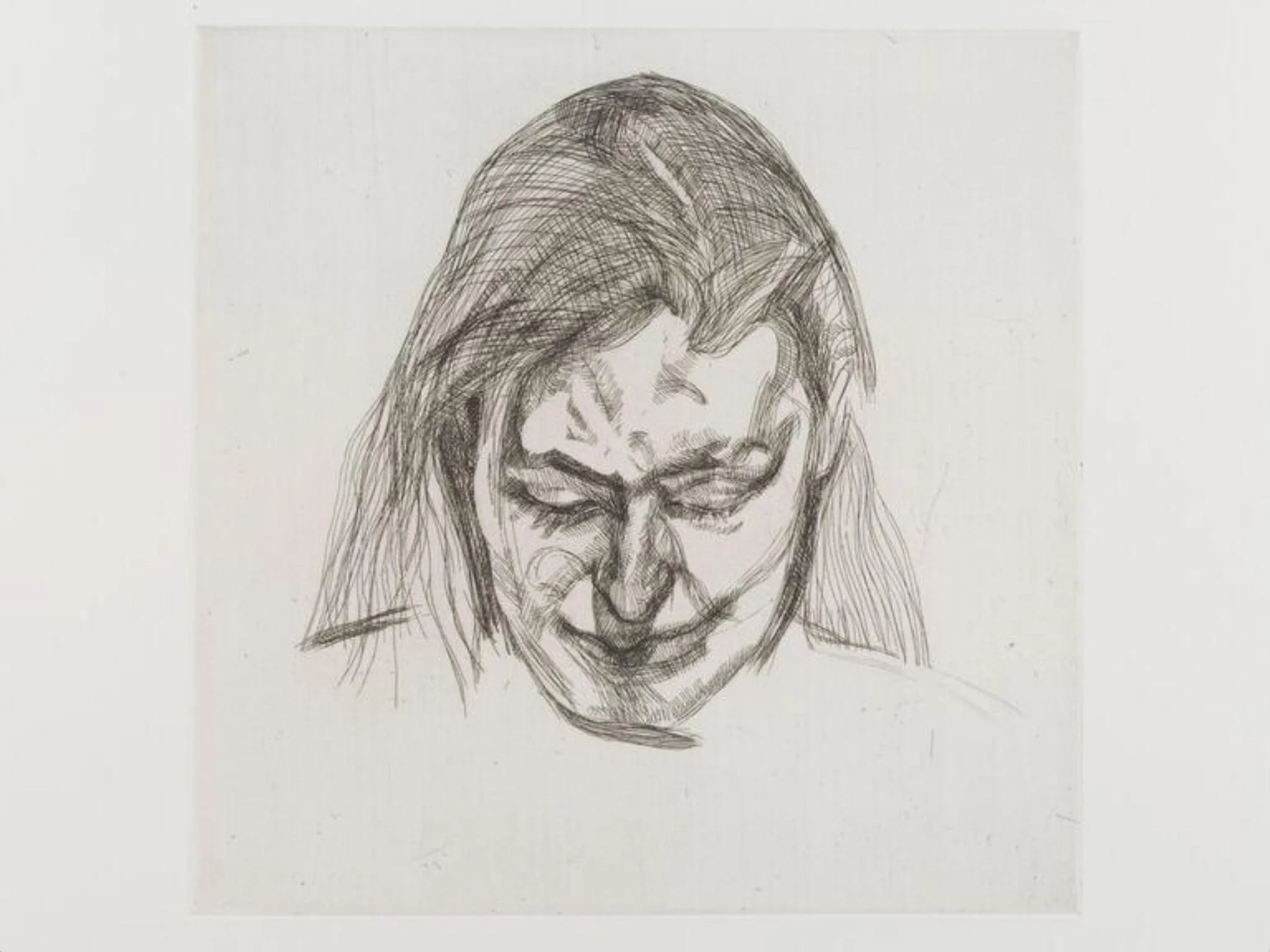 Untitled, by Lucian Freud, 1996