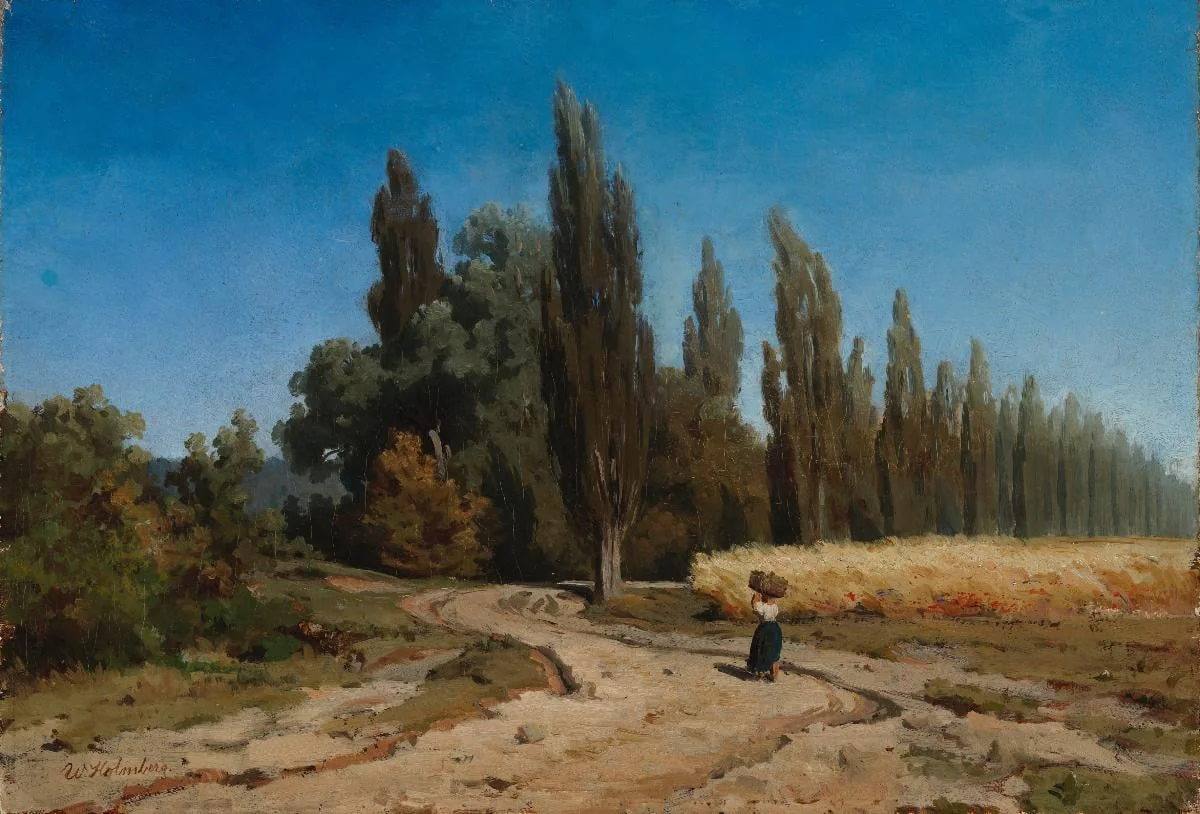 Poppelikuja, by Werner Holmberg, unspecified, 1855