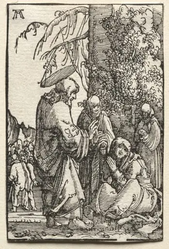 The Fall and Redemption of Man:  Christ Taking Leave of His Mother before the Passion