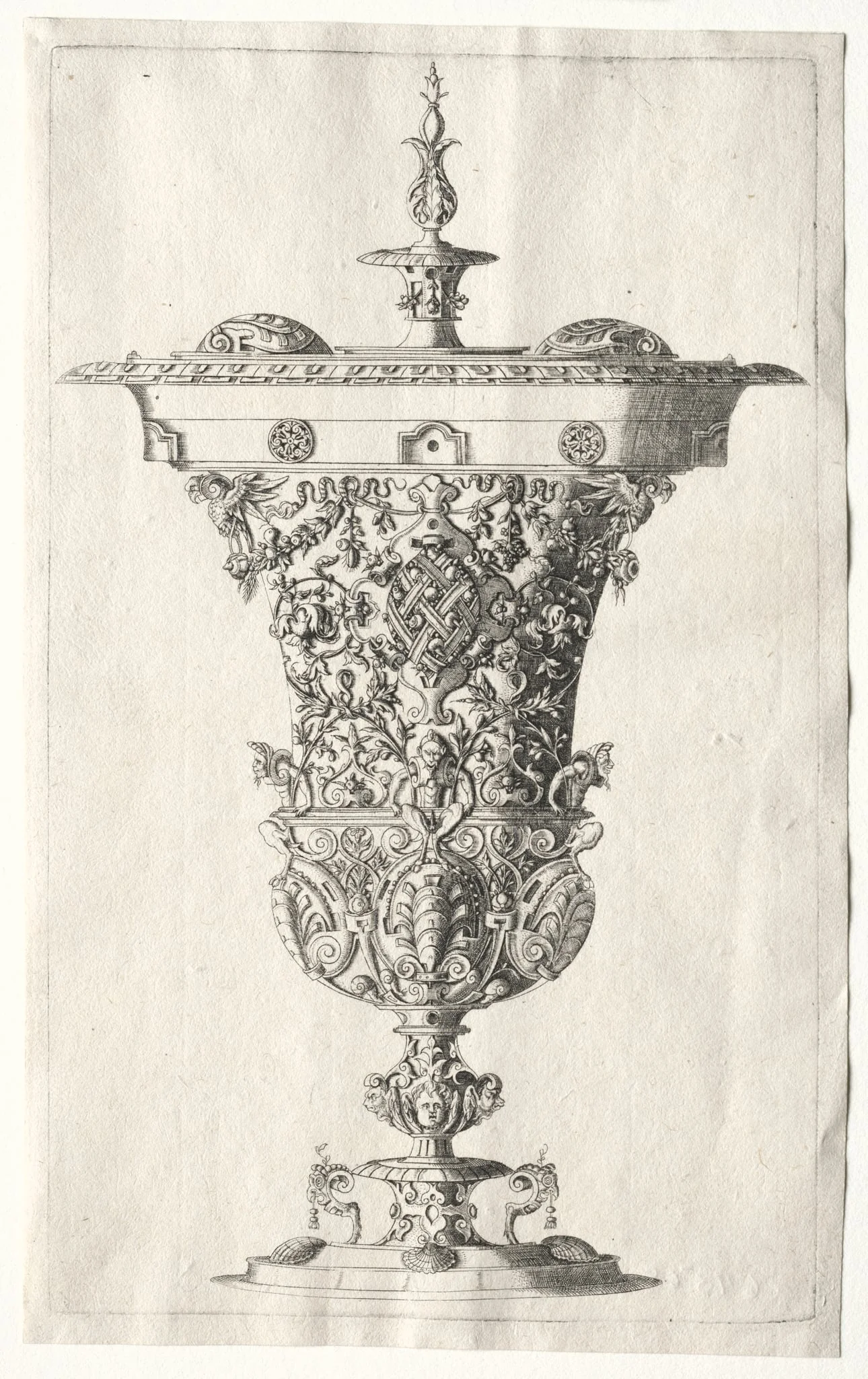 Ornamental Vase, by Wenzel Jamnitzer I, 1504