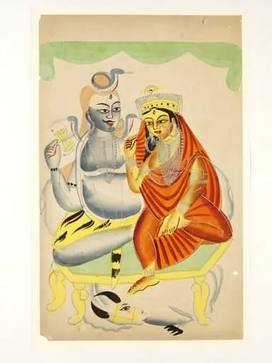 Shiva, Parvati and Nandi