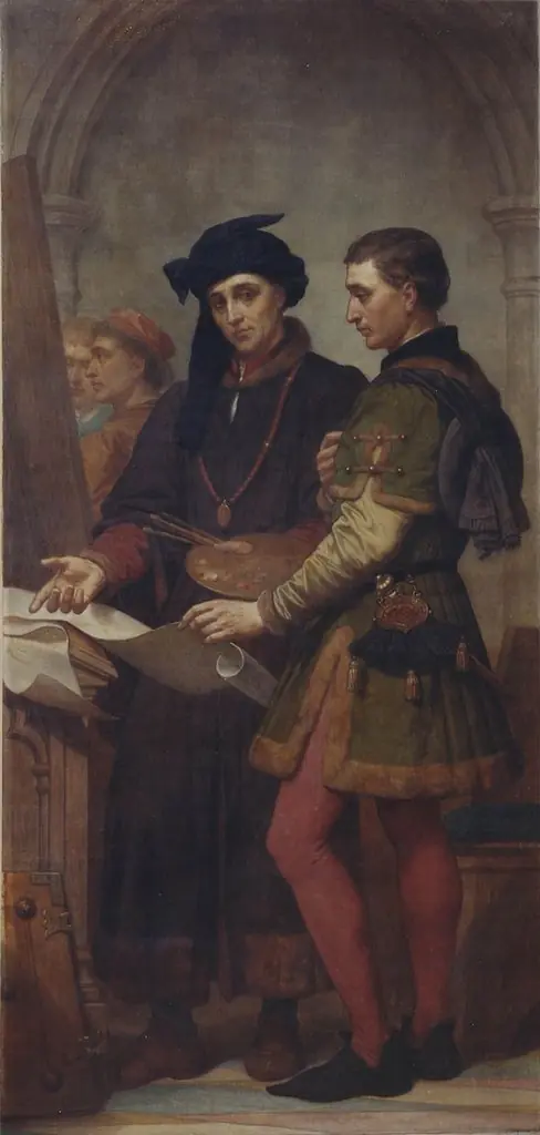 The Painters Jan van Eyck and Rogier van der Weyden
