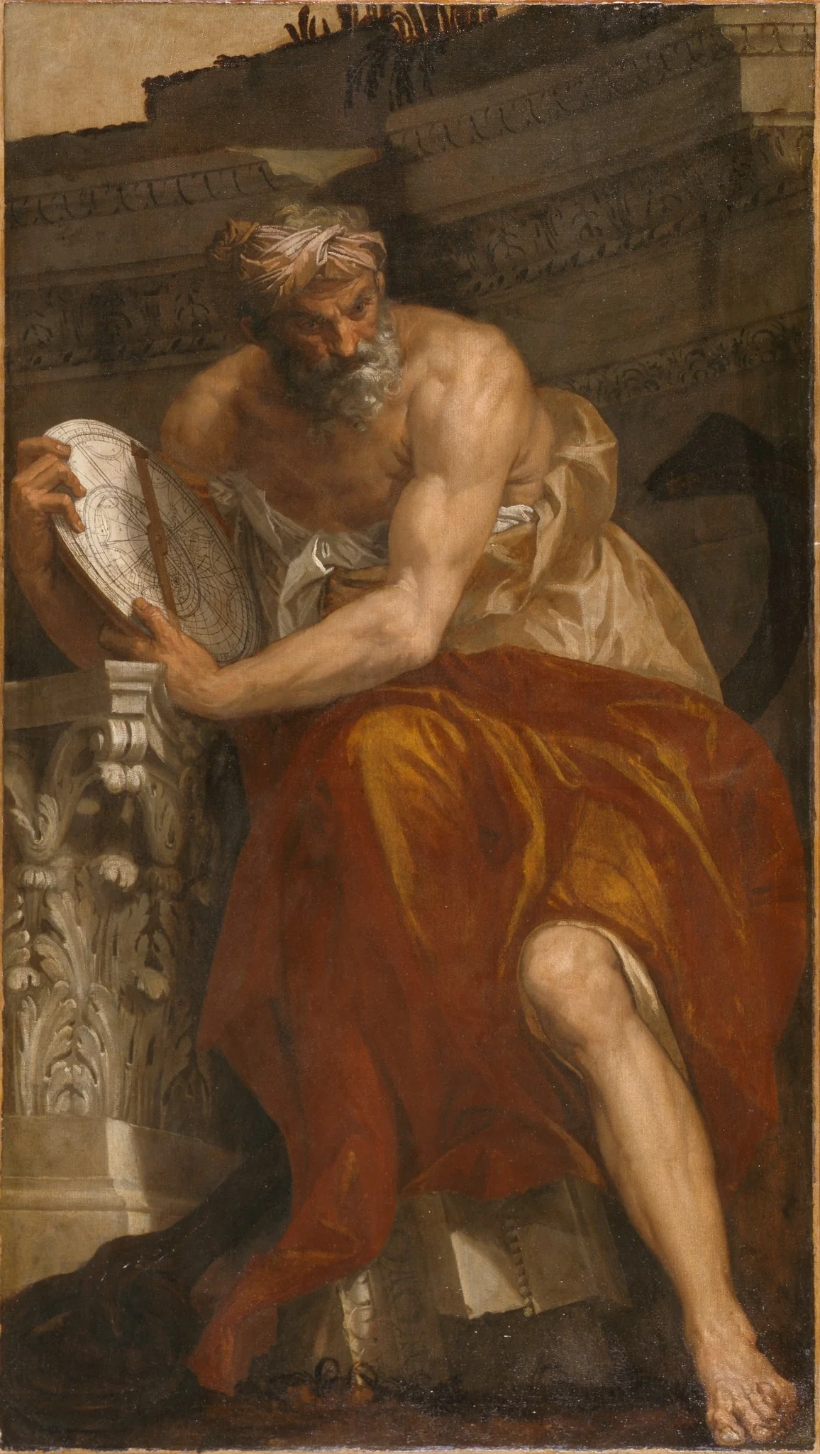 Allegory of Navigation with an Astrolabe: Ptolemy