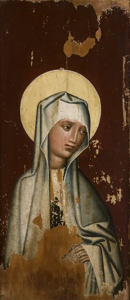 Our Lady of Sorrows from the parish church of St Ursula in Korzenna