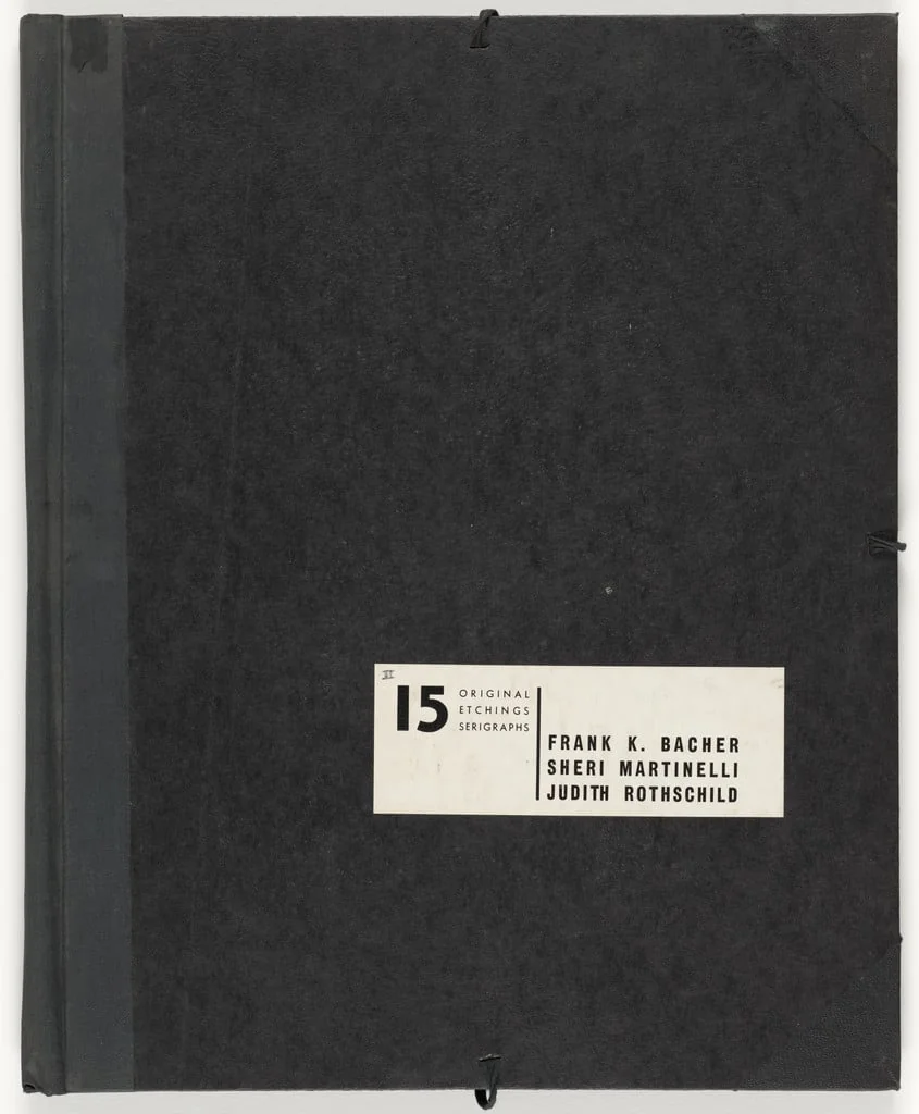 Untitled, by Sheri Martinelli, Frank K. Bacher, Various Artists Judith Rothschild, ink, 1946