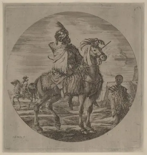A Black Horseman