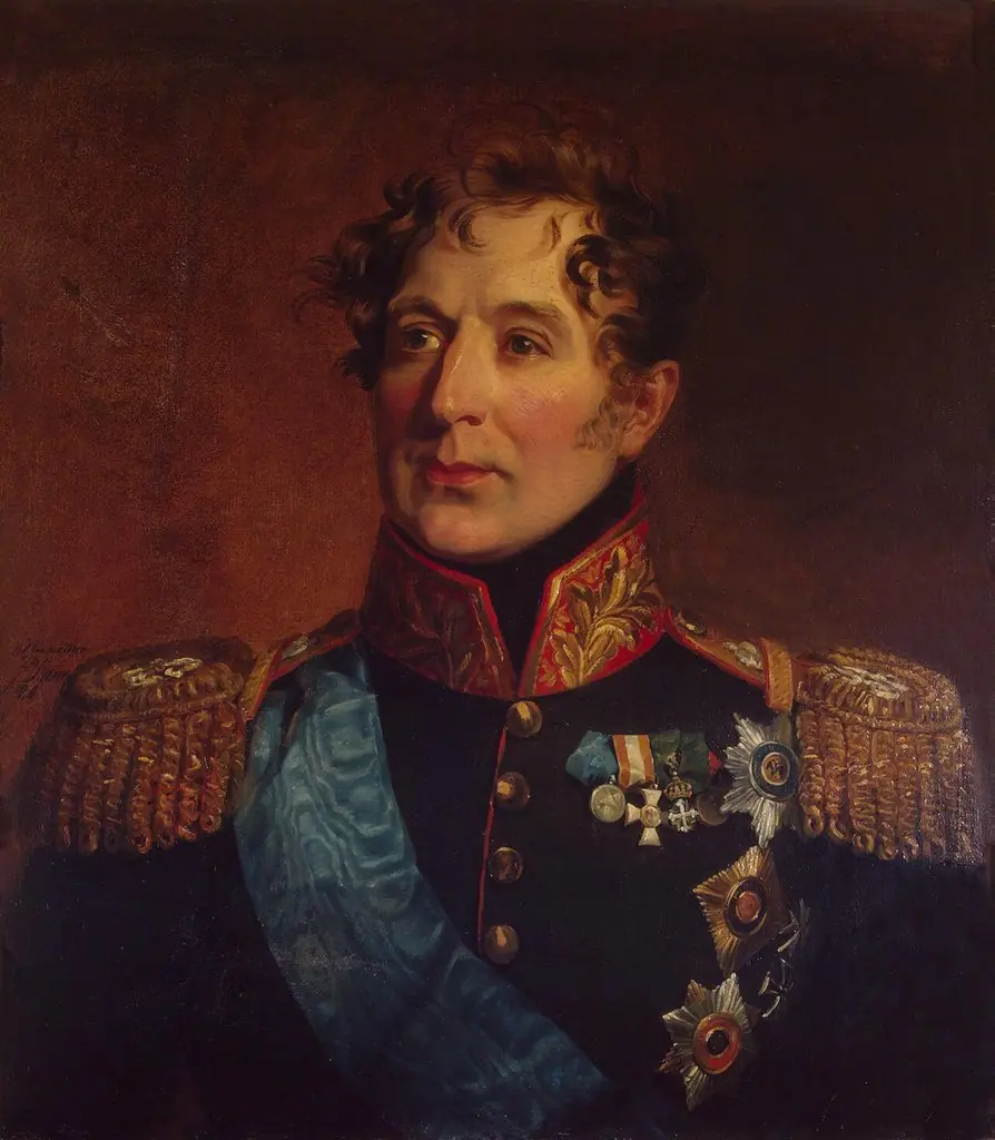 Portrait of Mikhail A. Miloradovich (1771-1825)
