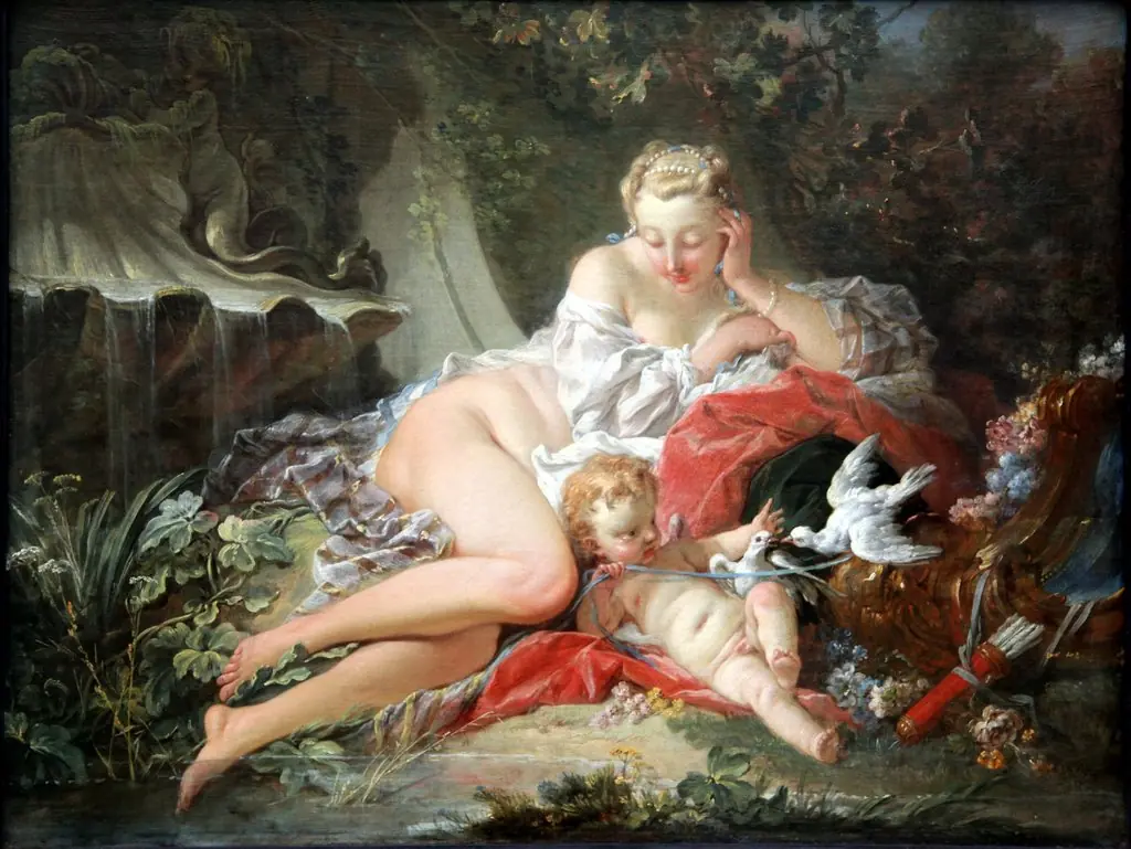 Venus and Cupid