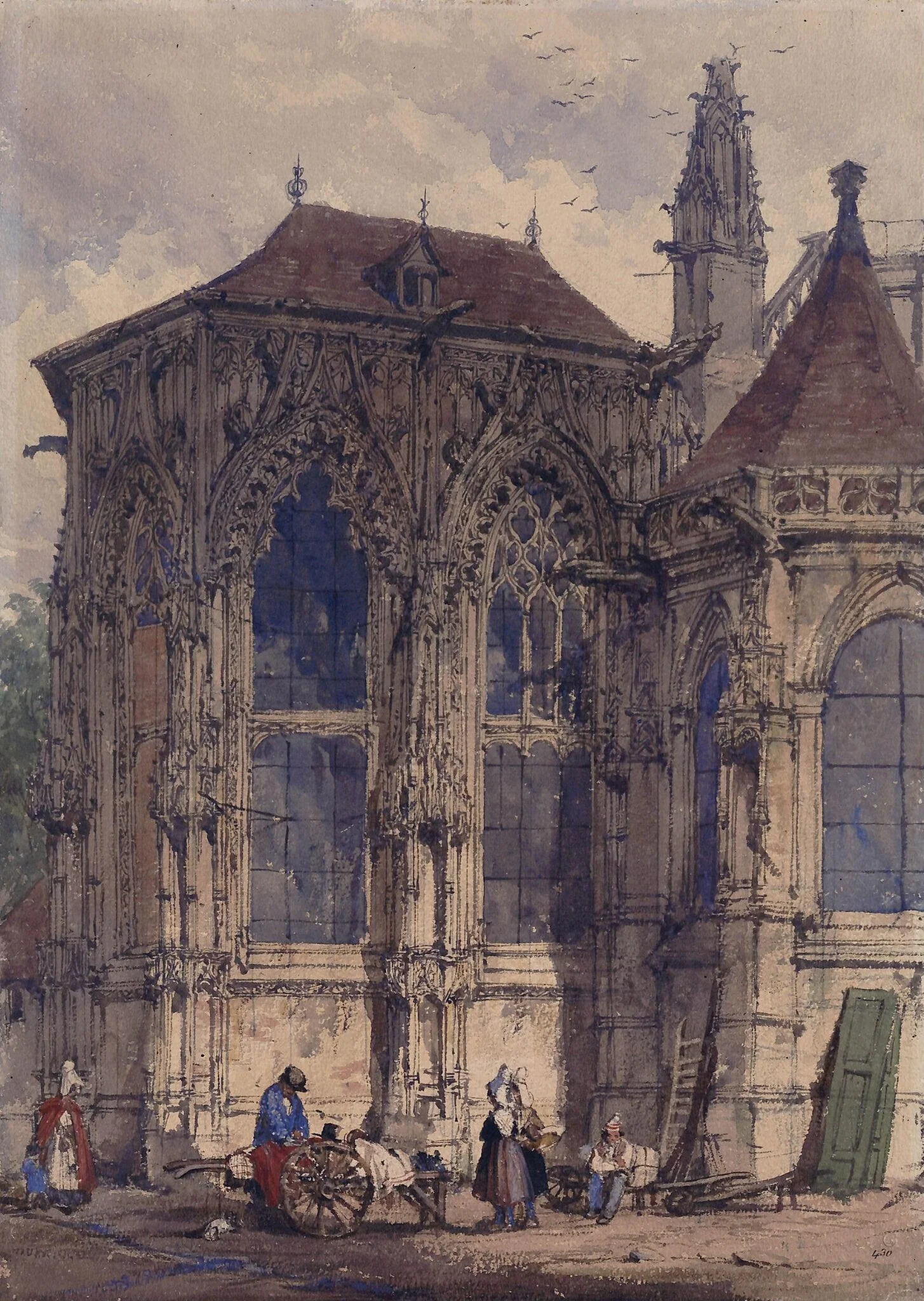 East End of the Church of St. Jacques, Dieppe