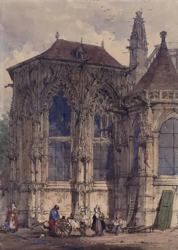 East End of the Church of St. Jacques, Dieppe