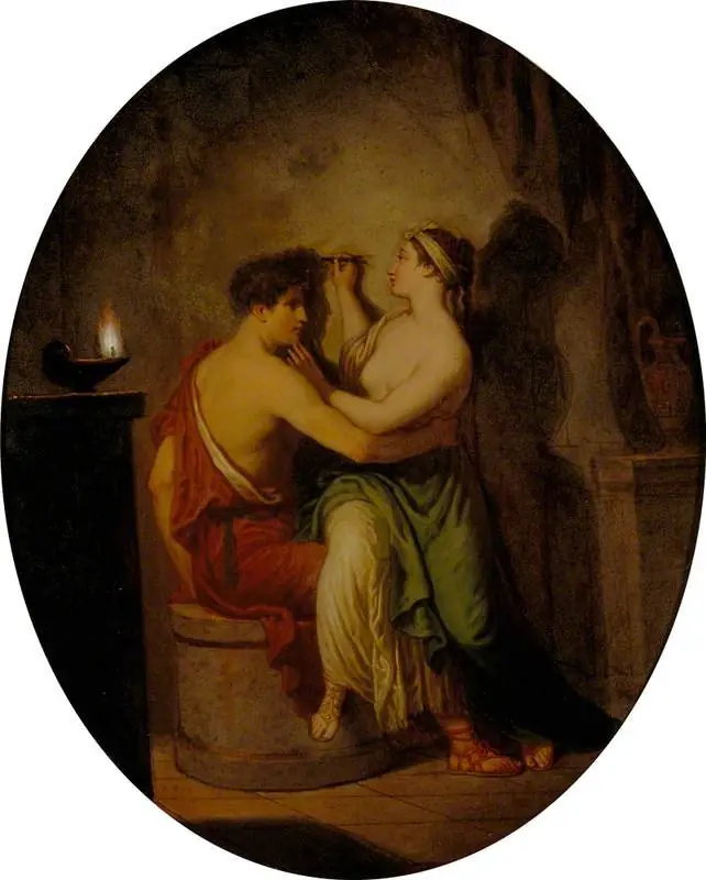 The Origin of Painting ('The Maid of Corinth')