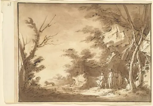 Diana and Her Companions in a Landscape
